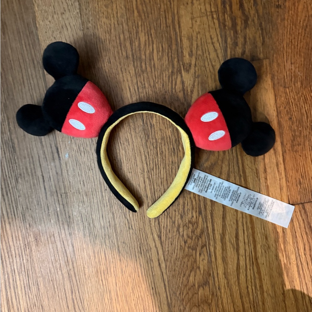 Disney Plush Mickey Pants Ear Headband